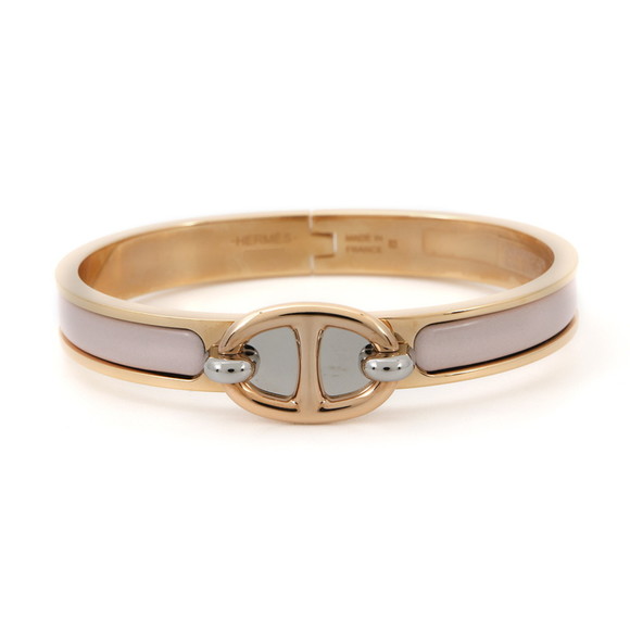 Hermes Hermès Chaine d'Ancre Mini Click PM Bracelet in Rose Candar Pink - Picture 1 of 10